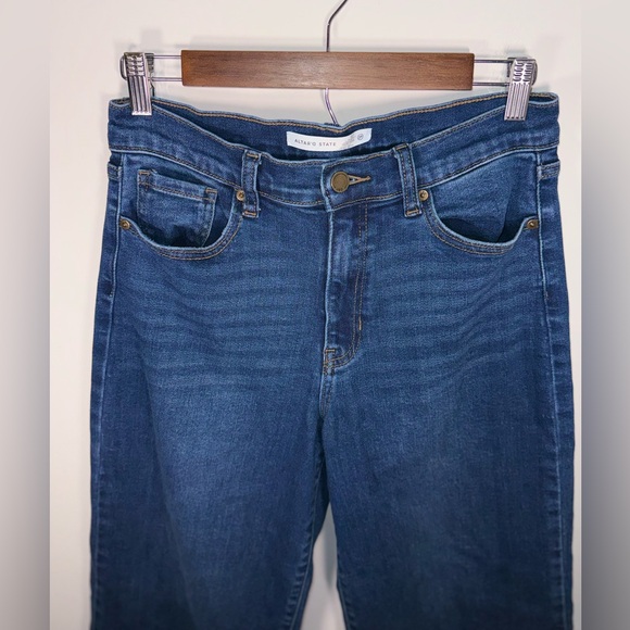 Altar’d State Women Blue Denim Boot Cut/ Flare Jeans Size 29 - Picture 2 of 16
